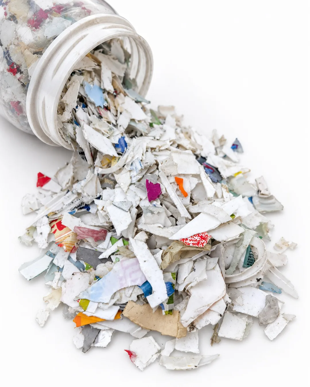 Çapak Beyaz — geri dönüşümlü plastik çapak
